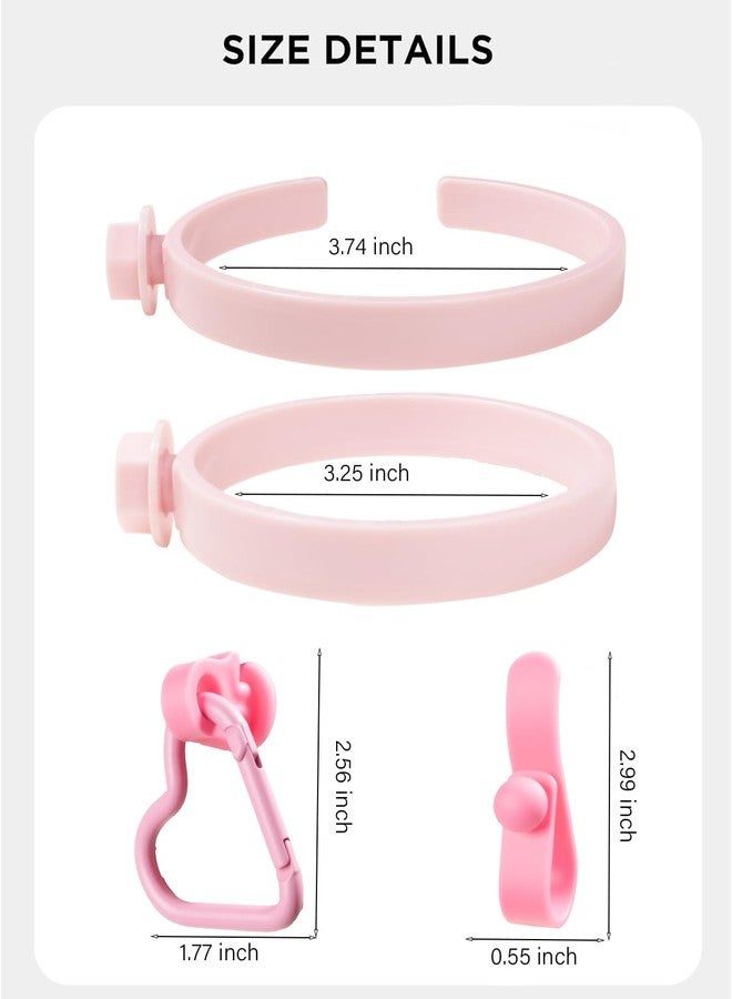 LETGO Cup Holder for Bogg Bag Compatible with Stanley Bogg Bag Cup Holder Accessories Simply Southern Beach Tote Bag(New Pink) - Image 2